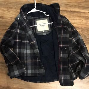 abercrombie & fitch flannel jacket